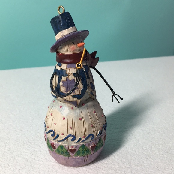 2003 Jim Shore Snowman Ornament - Picture 5 of 11